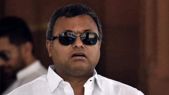 Congress MP Karti Chidambaram.(HT File)