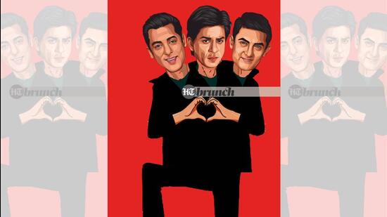 The three Khans have been ruling Bollywood for decades now and their films co-exist as peacefully as they do (Hexcode)