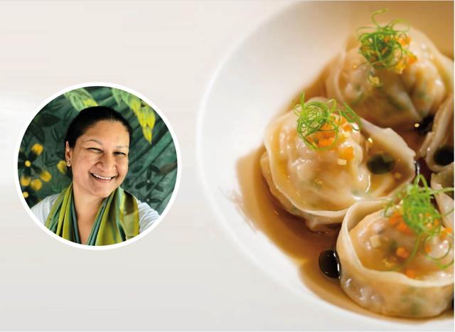 Shrimp dumplings at Gauri Devidayal and Jay Yousuf’s (below) The Table in Mumbai, which ranked 85 Shrimp dumplings at Gauri Devidayal and Jay Yousuf’s (below) The Table in Mumbai, which ranked 85