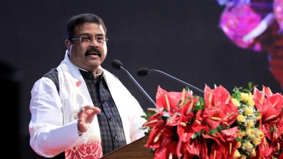Education minister Dharmendra Pradhan on Friday said that India will soon invite foreign institutions to participate in NIRF. Presently, only Indian institutions are allowed to participate in NIRF rankings. (Twitter/Dharmendra Pradhan) Education minister Dharmendra Pradhan on Friday said that India will soon invite foreign institutions to participate in NIRF. Presently, only Indian institutions are allowed to participate in NIRF rankings. (Twitter/Dharmendra Pradhan)