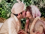 Kanika Kapoor posted the first pictures with Gautam Hathiramani from their wedding.