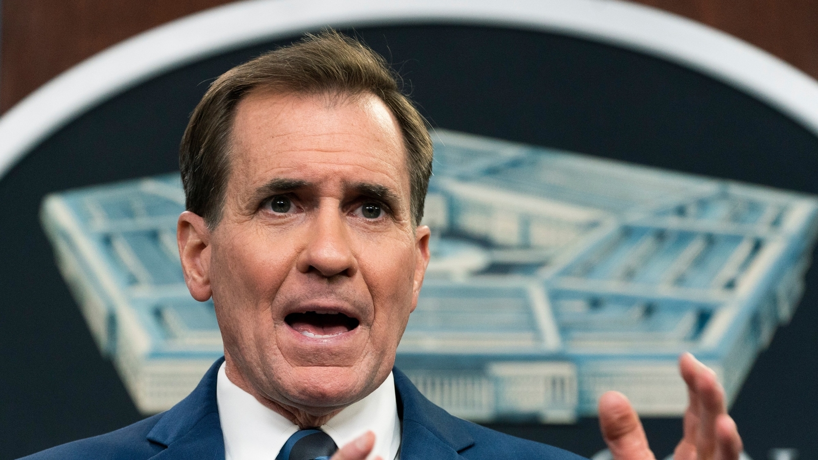 Pentagon’s spokesperson John Kirby is moving to a White House position ...