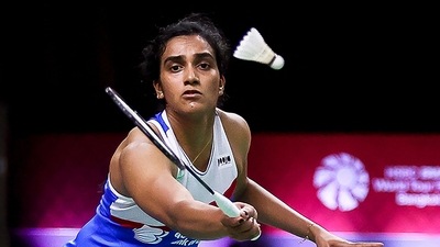 The 26-year-old from Hyderabad had also lost to Chen the last time the two faced off at the 2019 BWF World Tour Finals (AP) The 26-year-old from Hyderabad had also lost to Chen the last time the two faced off at the 2019 BWF World Tour Finals (AP)
