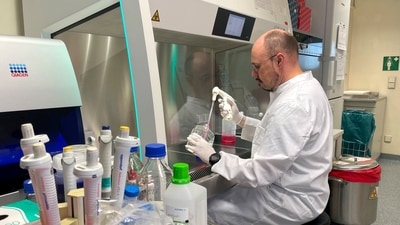 Head of the Institute of Microbiology of German Armed Forces, Roman Woelfel. Germany has detected its first monkeypox case. REUTERS/Christine Uyanik (REUTERS)