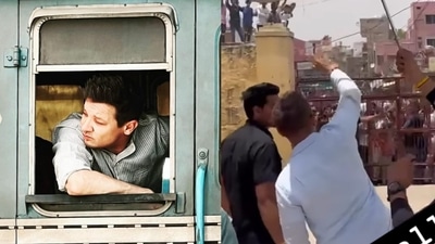 Jeremy Renner has been in India shooting for the last few days. Jeremy Renner has been in India shooting for the last few days.