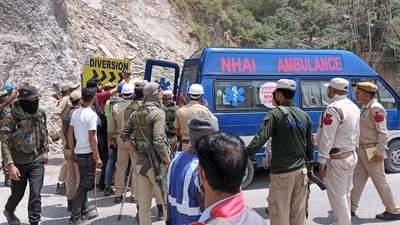 Five of the 10 labourers who were trapped were from Bengal, officials said. One of the 10 bodies was recovered on Friday and the others were found on Saturday. (PTI)