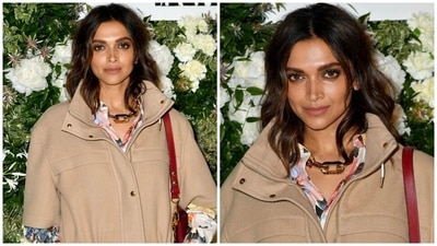 Cannes 2022: Deepika Padukone goes edgy in mini jacket dress for Vanity Fair X Louis Vuitton dinner party (Instagram/@deepika.vibes) Cannes 2022: Deepika Padukone goes edgy in mini jacket dress for Vanity Fair X Louis Vuitton dinner party (Instagram/@deepika.vibes)