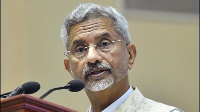 External affairs minister S Jaishankar on Saturday took to social media platform Twitter to respond to Congress leader Rahul Gandhi’s claim that Indian diplomats had become “arrogant”. (PTI PHOTO.) External affairs minister S Jaishankar on Saturday took to social media platform Twitter to respond to Congress leader Rahul Gandhi’s claim that Indian diplomats had become “arrogant”. (PTI PHOTO.)