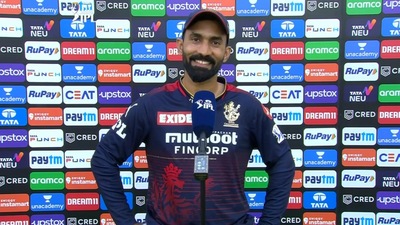 Dinesh Karthik of Royal Challengers Bangalore