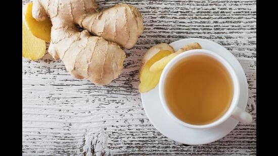 Ginger tea.