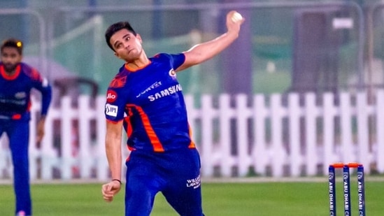 Arjun Tendulkar(Mumbai Indians) Arjun Tendulkar(Mumbai Indians)