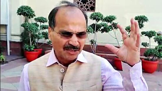 The controversial tweet was deleted soon after it appeared on Congress leader Adhir Ranjan Chowdhury’s handle. (ANI) The controversial tweet was deleted soon after it appeared on Congress leader Adhir Ranjan Chowdhury’s handle. (ANI)