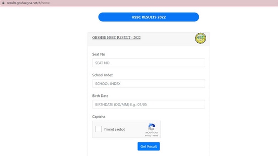 Goa board class 12 results 2022: How to check GBSHSE HSSC scores