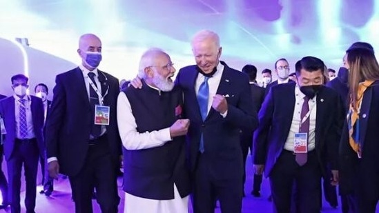 PM Narendra Modi with US President Joe Biden at last G-20 summit