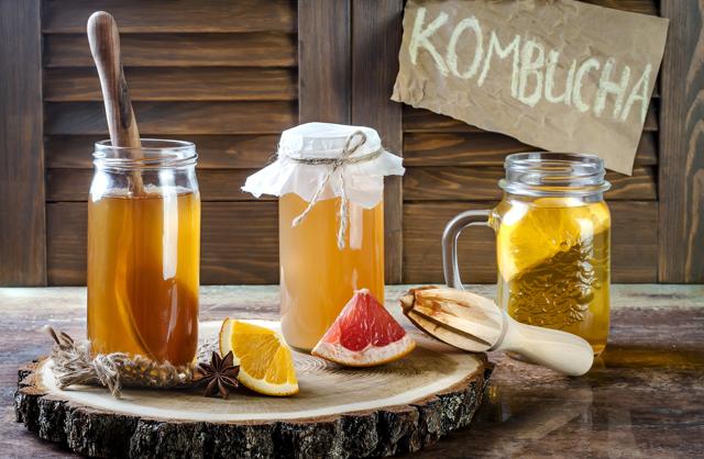 Kombucha (Shutterstock) Kombucha (Shutterstock)