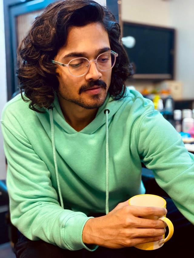 YouTuber Bhuvan Bam, loves his ginger tea with biscuits. YouTuber Bhuvan Bam, loves his ginger tea with biscuits.