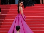 Aditi Rao Hydari has made her red carpet debut at Cannes Film Festival.