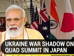 UKRAINE WAR SHADOW ON QUAD SUMMIT IN JAPAN