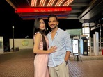 Munawar Faruqui seen with Nazila in new photos shared by the stand-up comic. Munawar Faruqui seen with Nazila in new photos shared by the stand-up comic.