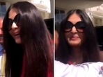 Aishwarya Rai was spotted greeting fans at Cannes.&nbsp;
