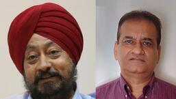 FOSWAC chairperson Baljinder Singh Bittu (L) and CRAWFED chairperson Hitesh Puri. (HT Photo)