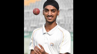 Arshdeep Singh has not only been doing well in IPL but also while playing for Punjab in the Ranji Trophy. (HT File Photo) Arshdeep Singh has not only been doing well in IPL but also while playing for Punjab in the Ranji Trophy. (HT File Photo)