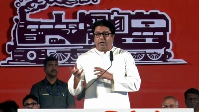 MNS president Raj Thackeray. MNS president Raj Thackeray.