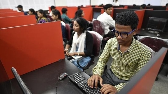 BECIL Recruitment: Last date to apply for 86 data entry operator posts (representational photo)&nbsp;(Sanchit Khanna / HT Photo)