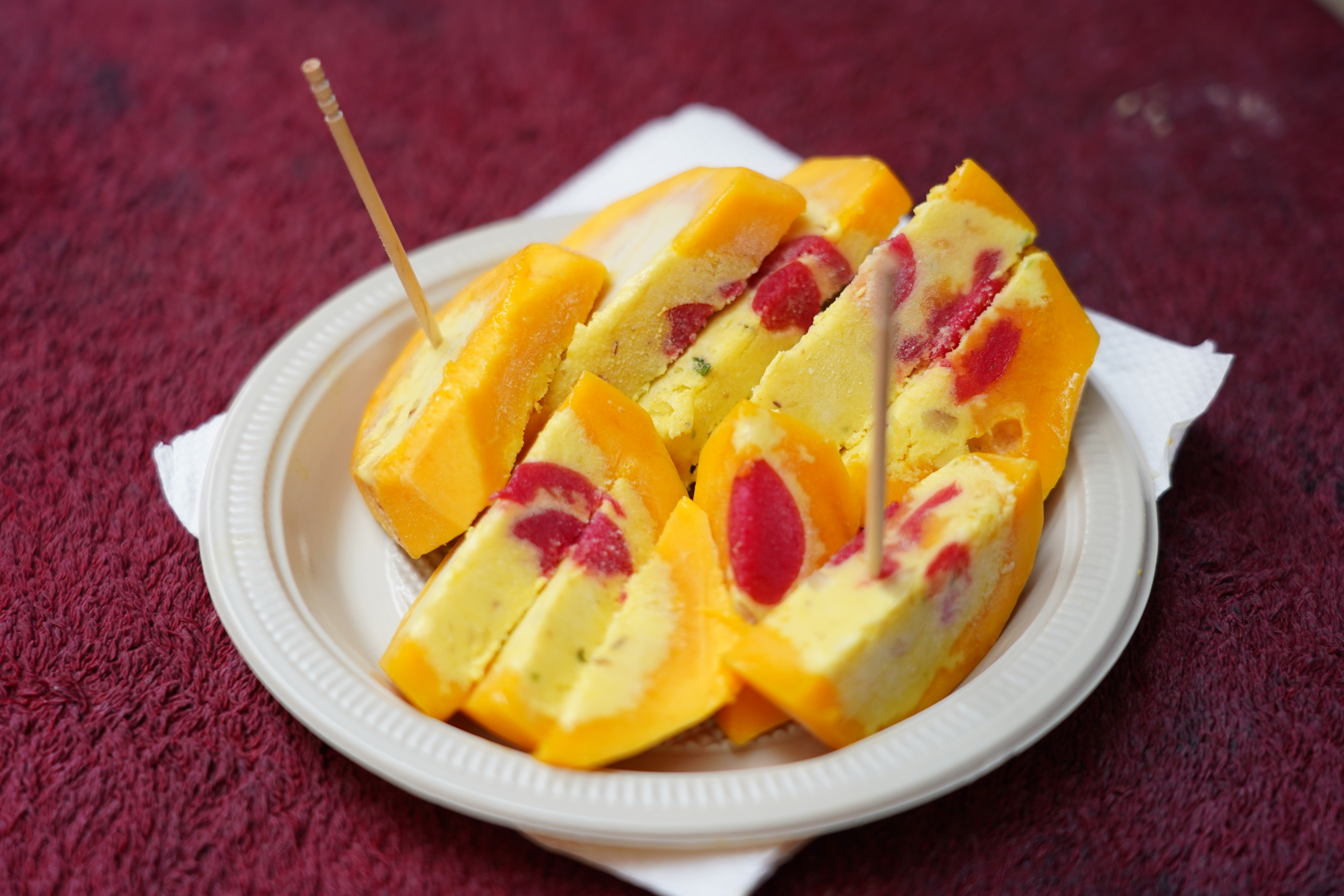 Kuremal Mahavir Prasad Kulfiwale is one of the most iconic places in Delhi that offers a variety of kulfis, and stuffed fruit kulfis are one of the highlights. (Photo: Gokul VS/HT) Kuremal Mahavir Prasad Kulfiwale is one of the most iconic places in Delhi that offers a variety of kulfis, and stuffed fruit kulfis are one of the highlights. (Photo: Gokul VS/HT)