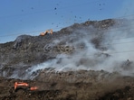 Ghazipur landfill (Ajay Aggarwal /HT PHOTO) Ghazipur landfill (Ajay Aggarwal /HT PHOTO)