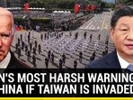 BIDEN'S MOST HARSH WARNING TO CHINA IF TAIWAN IS INVADED BIDEN'S MOST HARSH WARNING TO CHINA IF TAIWAN IS INVADED