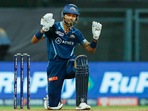 Hardik Pandya of Gujarat Titans(PTI) Hardik Pandya of Gujarat Titans(PTI)