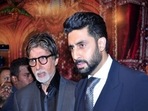 Abhishek Bachchan remembers Akbar Shahpurwala who made suits for him and Amitabh Bachchan. 