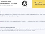 Goa CET 2022 registration begins at www.goacet.in, link here Goa CET 2022 registration begins at www.goacet.in, link here