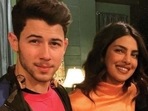 Nick Jonas and Priyanka Chopra were spotted during a softball game on Sunday. 