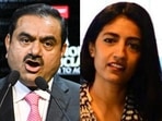Businessman Gautam Adani and Supreme Court lawyer Karuna Nundy, Businessman Gautam Adani and Supreme Court lawyer Karuna Nundy,
