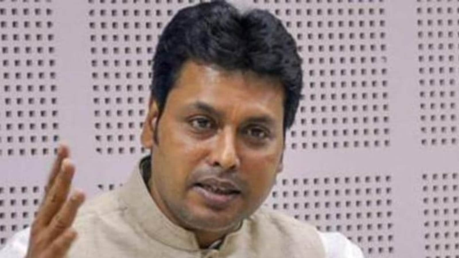 Former Tripura CM Biplab Deb's security cover reduced: Police