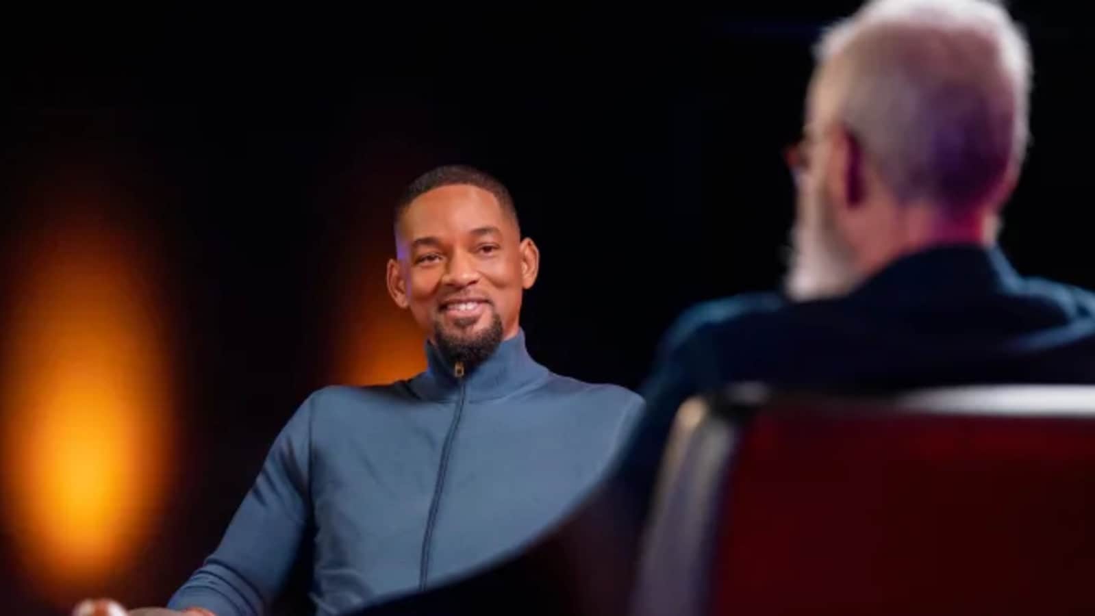 Will Smith’s Letterman interview airs with disclaimer: ‘Filmed before Oscars’