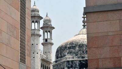 An outer view of the Gyanvapi Mosque in Varanasi (ANI) An outer view of the Gyanvapi Mosque in Varanasi (ANI)