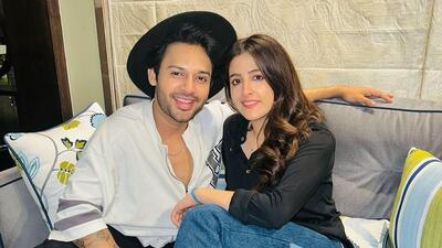 Stebin Ben with Nupur Sanon