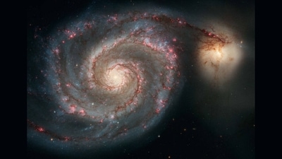 NASA tweets mesmerising pic of Whirlpool Galaxy (Twitter/@NASA)