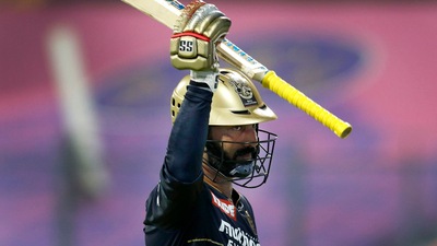 Dinesh Karthik of Royal Challengers Bangalore (PTI) Dinesh Karthik of Royal Challengers Bangalore (PTI)