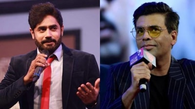 Abrar Ul Haq on Karan Johar. Abrar Ul Haq on Karan Johar.