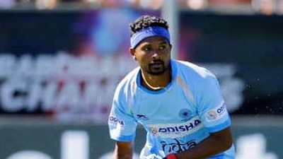 Birender Lakra was captain of the Indian team (Getty Images)