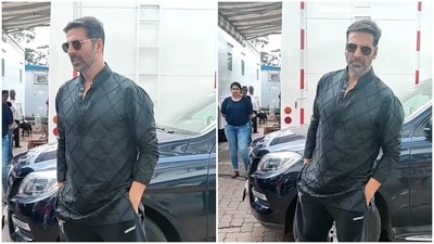 Akshay Kumar has resumed Prithviraj promotions. Akshay Kumar has resumed Prithviraj promotions.