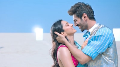 Bhool Bhulaiyaa 2 box office: Kiara Advani and Kartik Aaryan in a still from the movie. Bhool Bhulaiyaa 2 box office: Kiara Advani and Kartik Aaryan in a still from the movie.