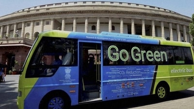 Commuters to get free rides on e-buses for 3 days from May 24. (PTI) Commuters to get free rides on e-buses for 3 days from May 24. (PTI)