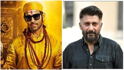 Kartik Aaryan responded after Vivek Agnihotri praised Bhool Bhulaiyaa 2.