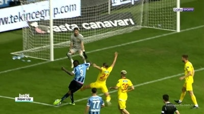 Mario Balotelli scored an insane rabona goal in Turkish League. (Screengrab) Mario Balotelli scored an insane rabona goal in Turkish League. (Screengrab)