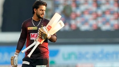 Nitish Rana of Kolkata Knight Riders (Twitter)